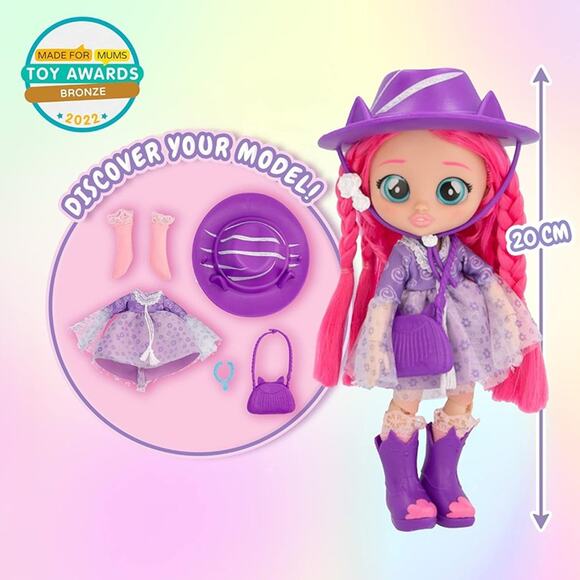 Cry Babies BFF Katie Fashion Doll with 9+ Surprises Including Outfit & Accessory - Picture 5 of 7